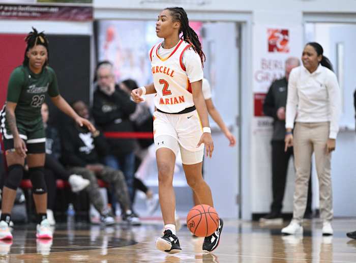 Purcell Marian vs Laurel girls basketball Jeff Harwelll31